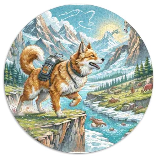 1000 Teile Foxterrier Puzzle Für Erwachsene Und Kinder Schwieriges Spiel Familien Spiel Puzzle Aus Karton Wohndekoration Geschenk Zum Geburtstag 1000pcs (67.5x67.5cm) von WXLWHR