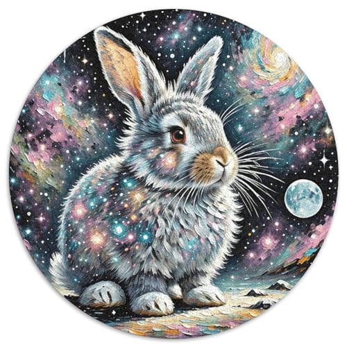 1000 Teile Hase Puzzle Für Jugendliche Und Erwachsene Pädagogisches Spiel Hase Nebel Puzzle Aus Karton Wohndekoration Geschenk Zum Geburtstag 1000pcs (67.5x67.5cm) von WXLWHR