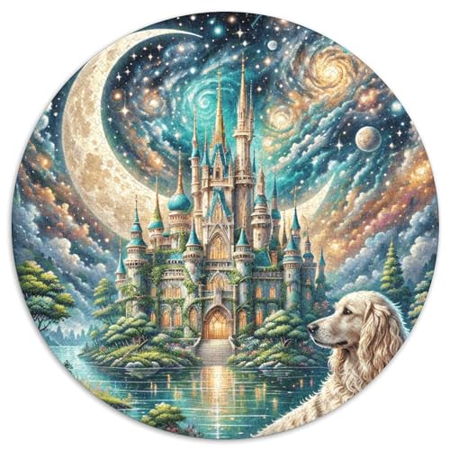 1000 Teile Jagdhund Puzzle Für Jugendliche Und Erwachsene Entspannung Spiel Jagdhund Schloss Puzzle Aus Karton Wohndekoration Geschenk Zu Weihnachten 1000pcs (67.5x67.5cm) von WXLWHR