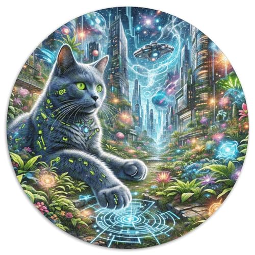 1000 Teile Russisch Blau Puzzle Für Erwachsene Und Kinder Puzzlespiel Kreativspiel Russisch Blau Zukunftsstadt Puzzle Aus Karton Wohndekoration Unique Gift 1000pcs (67.5x67.5cm) von WXLWHR