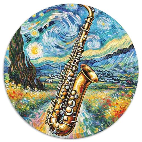 1000 Teile Saxophon Puzzle Für Erwachsene Und Kinder Schwieriges Spiel Familien Spiel Puzzles Aus Karton Wohndekoration Einzigartiges Geschenk 1000pcs (67.5x67.5cm) von WXLWHR
