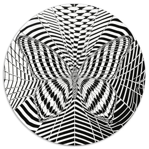 1000 Teile Schmetterling Puzzle Für Erwachsene Und Kinder aus Karton Pädagogisches Spiel Raster Schmetterling Puzzle Wohnkultur Geschenk Für Erwachsene 1000pcs (67.5x67.5cm) von WXLWHR