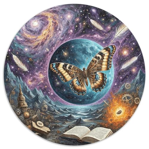 1000 Teile Schmetterling Puzzle Für Jugendliche Und Erwachsene Geduldspiel Schmetterling Planet Puzzles Aus Karton Wohndekoration Einzigartiges Geschenk 1000pcs (67.5x67.5cm) von WXLWHR