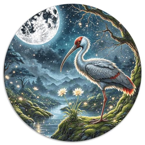 1000 Teile Schopfibis Puzzle Für Jugendliche Und Erwachsene Geschicklichkeitsspiel Schopfibis Wald Puzzles Aus Karton Wohndekoration Geschenk Für Erwachsene 1000pcs (67.5x67.5cm) von WXLWHR