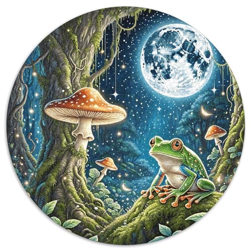 1000 Teile Tree Frosch Puzzle Für Jugendliche Und Erwachsene Geschicklichkeitsspiel Laubfrosch Dschungel Puzzles Aus Karton Wohndekoration Geschenk Für Erwachsene 1000pcs (67.5x67.5cm) von WXLWHR