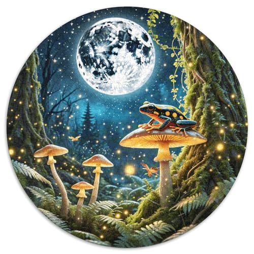 1000 Teile Tree Frosch Puzzle Für Jugendliche Und Erwachsene Geschicklichkeitsspiel Laubfrosch Wald Puzzles Aus Karton Wohndekoration Geschenkideen 1000pcs (67.5x67.5cm) von WXLWHR
