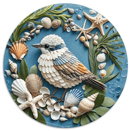 1000 Teile Vogel Puzzle Für Erwachsene Und Kinder aus Karton Pädagogisches Spiel Muscheln Zusammengesetzt Vogel Puzzle Wohnkultur Geschenk 1000pcs (67.5x67.5cm) von WXLWHR