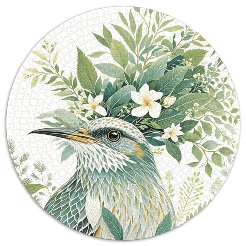 1000 Teile Vogel Puzzle Für Erwachsene Und Kinder aus Karton Pädagogisches Spiel Vogel Grüne Pflanzen Puzzles Dekoration Geschenkideen 1000pcs (67.5x67.5cm) von WXLWHR