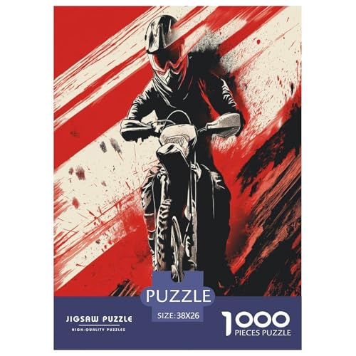 Dirt Bike Puzzles 1000 Teile Schwer Puzzle Spielzeug Lernspiel Impossible Herausforderungsspielzeug Für Erwachsene Und Kinder Ab 14 Jahren 38x26cm/1000pcs Dirt Bike Puzzles 1000 Teile Schwer Puzzle Spielzeug Lernspiel Impossible Herausforderungsspielzeug Für Erwachsene Und Kinder Ab 14 Jahren 38x26cm/1000pcs von WXLWHR