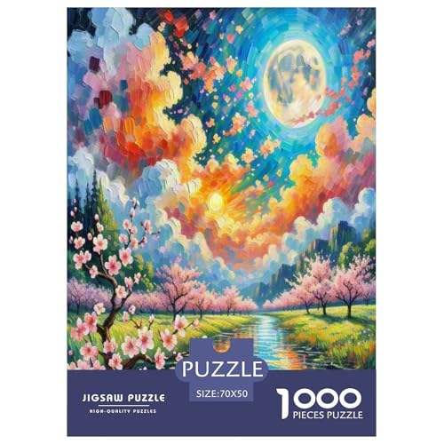 Pfirsichblüte Puzzle 1000 Teile Schwer Puzzle Spielzeug Lernspiel Impossible Herausforderungsspielzeug Für Erwachsene Und Kinder Ab 14 Jahren 70x50cm/1000pcs Pfirsichblüte Puzzle 1000 Teile Schwer Puzzle Spielzeug Lernspiel Impossible Herausforderungsspielzeug Für Erwachsene Und Kinder Ab 14 Jahren 70x50cm/1000pcs von WXLWHR