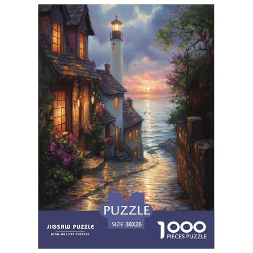 Sonnenuntergang am Hafen Puzzles 1000 Teile Schwer Puzzle Spielzeug Pädagogisches Spiel Impossible Herausforderungsspielzeug Für Erwachsene Kinder 38x26cm/1000pcs Sonnenuntergang am Hafen Puzzles 1000 Teile Schwer Puzzle Spielzeug Pädagogisches Spiel Impossible Herausforderungsspielzeug Für Erwachsene Kinder 38x26cm/1000pcs von WXLWHR