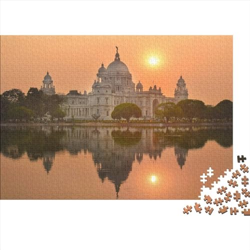 1000-teiliges Holzpuzzle, indische Schönheit, Heimwanddekoration, Lernspielzeug, Geschenk für Familienspiel, 1000 Stück (75 x 50 cm) von WXMMoney