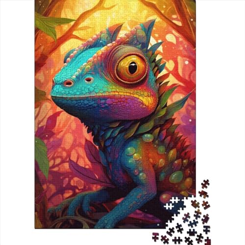 Colorful Lizard 1000 Stück Puzzle Für Erwachsene 1000 Stück Puzzle Für Erwachsene-Crazy Candy-1000 Stück Puzzle Große Puzzles Kinder Lernspiel Spielzeug Geschenk Für Die Wanddekoration Puzzel 1000pcs von WXMMoney