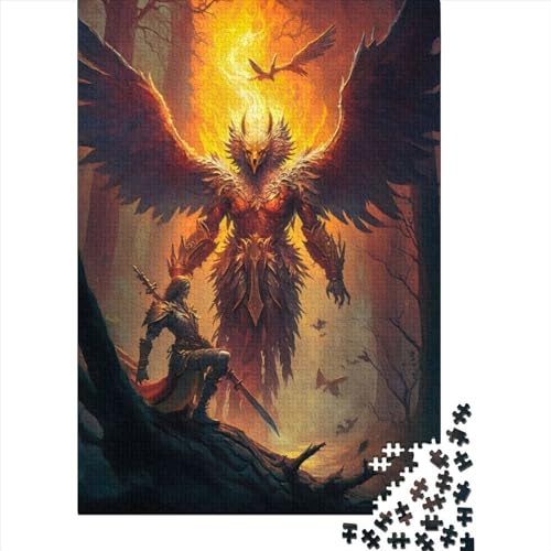 Eagle King Holzpuzzle für Kinder, 1000-teiliges Puzzle, Lernspiele, Puzzle, Weihnachts- und Geburtstagsgeschenk, 1000 Teile (75 x 50 cm) von WXMMoney