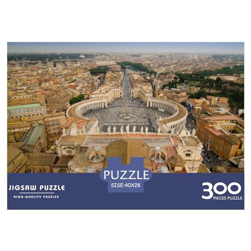 Puzzles für Erwachsene, 300-teiliges Puzzle für Erwachsene, Venedig-Stadt, kreative rechteckige Puzzles, Holzpuzzle, Puzzle 300 Teile (40 x 28 cm) von WXMMoney