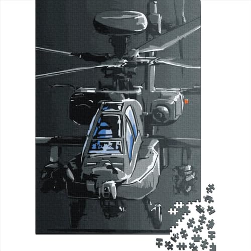 WXMMoney Helicopter Puzzle 1000 Teile Erwachsener Kniffel Spaß Für Die Ganze Familie - Abwechslungsreiche 1000 Puzzleteilige Motive Puzzle Erwachsene, Puzzel 1000pcs (75x50cm) von WXMMoney