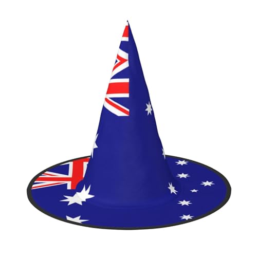 WXZYFP Australische Flagge. Dies ist ein faltbarer und tragbarer Halloween-Hut. von WXZYFP