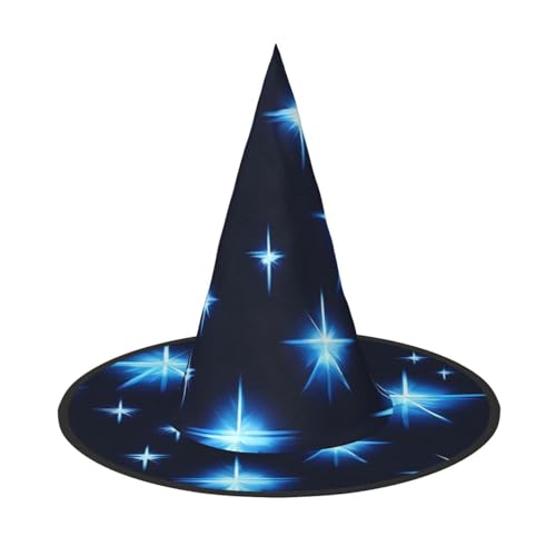 WXZYFP Cartoon blauer Stern. Dies ist ein faltbarer und tragbarer Halloween-Hut. von WXZYFP