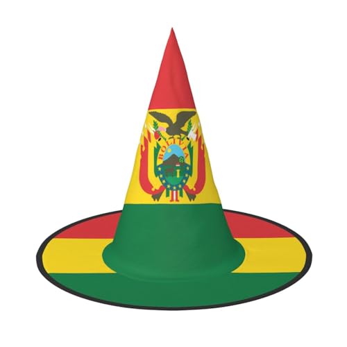 WXZYFP Flagge von Bolivien. Dies ist ein faltbarer und tragbarer Halloween-Hut. von WXZYFP