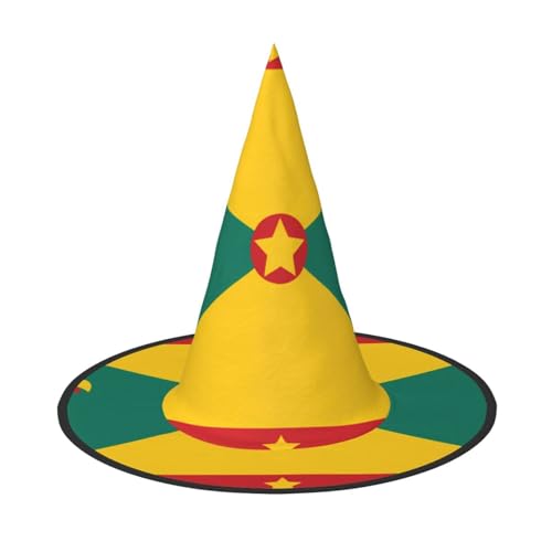 WXZYFP Flagge von Grenada. Dies ist ein faltbarer und tragbarer Halloween-Hut. von WXZYFP