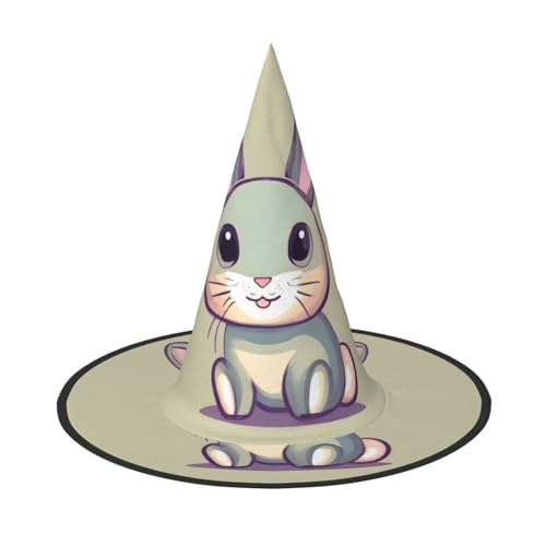 WXZYFP Niedlicher kleiner Hase. Dies ist ein faltbarer und tragbarer Halloween-Hut. von WXZYFP