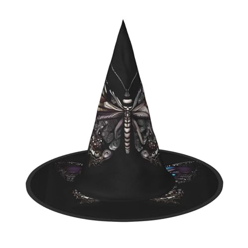 WXZYFP Science Butterfly Dies ist ein faltbarer und tragbarer Halloween-Hut. von WXZYFP