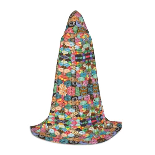 Donuts Kapuzenumhang für den Winter, warm, lang, Cosplay-Kostüme, Oberbekleidung, Karneval, Hoodies, Capes Donuts Kapuzenumhang für den Winter, warm, lang, Cosplay-Kostüme, Oberbekleidung, Karneval, Hoodies, Capes von WYCZHY