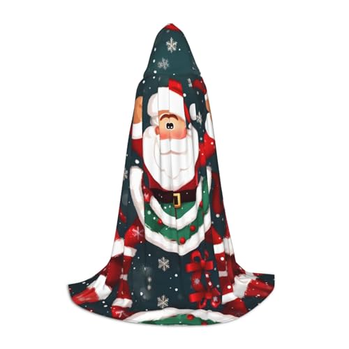 Frohe Weihnachten Weihnachtsmann Kapuzenumhang Mantel Winter Warm Lange Umhang Cosplay Kostüme Oberbekleidung Karneval Hoodies Capes Frohe Weihnachten Weihnachtsmann Kapuzenumhang Mantel Winter Warm Lange Umhang Cosplay Kostüme Oberbekleidung Karneval Hoodies Capes von WYCZHY