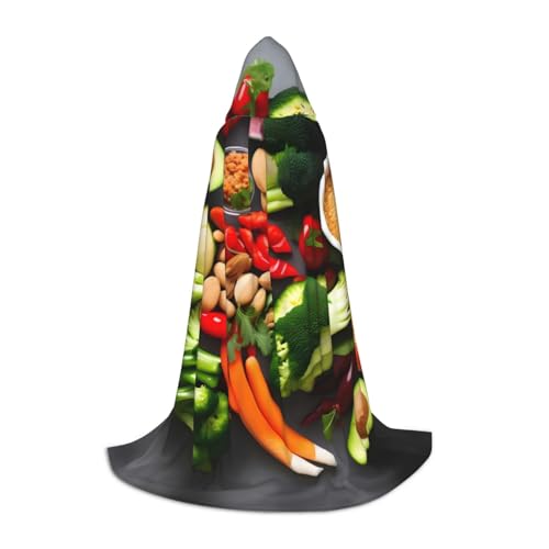 Gesundes Essen Kapuzenumhang Mantel Winter Warm Lange Umhang Cosplay Kostüme Oberbekleidung Karneval Hoodies Capes Gesundes Essen Kapuzenumhang Mantel Winter Warm Lange Umhang Cosplay Kostüme Oberbekleidung Karneval Hoodies Capes von WYCZHY