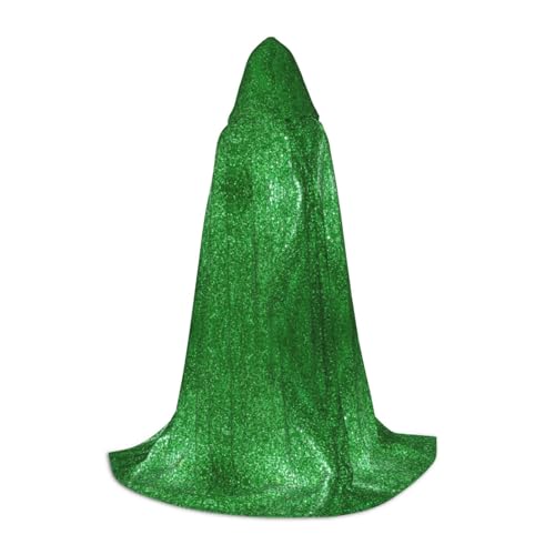 Grüner Pailletten-Umhang mit Kapuze, Winter, warm, lang, Cosplay-Kostüme, Oberbekleidung, Karneval, Hoodies, Umhang Grüner Pailletten-Umhang mit Kapuze, Winter, warm, lang, Cosplay-Kostüme, Oberbekleidung, Karneval, Hoodies, Umhang von WYCZHY