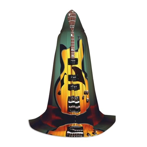 Kapuzenumhang mit Gitarre und Bass, Musikinstrumente, Winter, warm, lang, Cosplay, Kostüme, Oberbekleidung, Karneval, Kapuzenpullover, Umhang Kapuzenumhang mit Gitarre und Bass, Musikinstrumente, Winter, warm, lang, Cosplay, Kostüme, Oberbekleidung, Karneval, Kapuzenpullover, Umhang von WYCZHY
