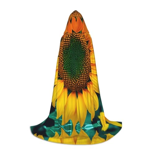 Regenbogen, Sonnenblumen-Umhang, Winter, warm, lang, Cosplay, Kostüme, Oberbekleidung, Karneval, Hoodies, Capes Regenbogen, Sonnenblumen-Umhang, Winter, warm, lang, Cosplay, Kostüme, Oberbekleidung, Karneval, Hoodies, Capes von WYCZHY