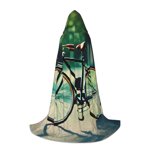 Retro-Fahrrad-Umhang mit Kapuze, warm, lang, Cosplay, Kostüme, Oberbekleidung, Karneval, Hoodies, Capes Retro-Fahrrad-Umhang mit Kapuze, warm, lang, Cosplay, Kostüme, Oberbekleidung, Karneval, Hoodies, Capes von WYCZHY
