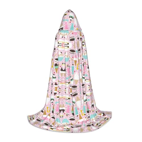 Süßes Eiscreme-Umhang mit Kapuze, warm, lang, Cosplay-Kostüme, Oberbekleidung, Karneval, Hoodies, Capes Süßes Eiscreme-Umhang mit Kapuze, warm, lang, Cosplay-Kostüme, Oberbekleidung, Karneval, Hoodies, Capes von WYCZHY