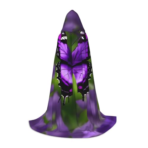 Umhang mit Kapuze und Schmetterling, warm, lang, für Cosplay, Kostüme, Oberbekleidung, Karneval, Hoodies, Capes Umhang mit Kapuze und Schmetterling, warm, lang, für Cosplay, Kostüme, Oberbekleidung, Karneval, Hoodies, Capes von WYCZHY