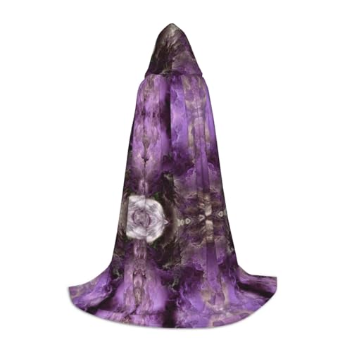 Violetter Galaxie-Umhang mit Kapuze, Winter, warm, lang, Cosplay-Kostüme, Oberbekleidung, Karneval, Hoodies, Capes Violetter Galaxie-Umhang mit Kapuze, Winter, warm, lang, Cosplay-Kostüme, Oberbekleidung, Karneval, Hoodies, Capes von WYCZHY