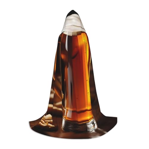 Wintermantel mit Kapuze, warm, lang, für Cosplay, Kostüme, Oberbekleidung, Karneval, Hoodies, Capes von WYCZHY