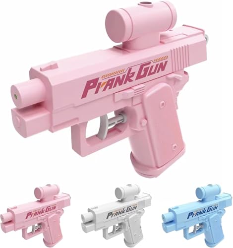 2025 Prank Water Gun,Reverse Water Gun Pistol,Can Spray from Front and Back (Pink) von WYDDSX