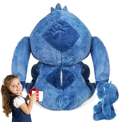 WYFDCZZP S-tich Plüschtiere, 30cm Blau S-tich Kuscheltiere, S-tich Stuffed Animals Toy, Einschlafhilfe Kuscheltier, Kinder und Erwachsene Geschenk,Freundin Festival Urlaub Geschenke von WYFDCZZP