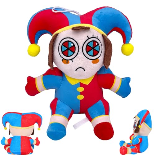 The Digital Circus Plush, The Amazing digital Circus, Pomni Plush, Clowns Plüsch, Peripheriegeräte von Anime-Figuren Spielzeug, Geburtstags Geschenke für Jungen Mädchen The Digital Circus Plush, The Amazing digital Circus, Pomni Plush, Clowns Plüsch, Peripheriegeräte von Anime-Figuren Spielzeug, Geburtstags Geschenke für Jungen Mädchen von WYFDCZZP