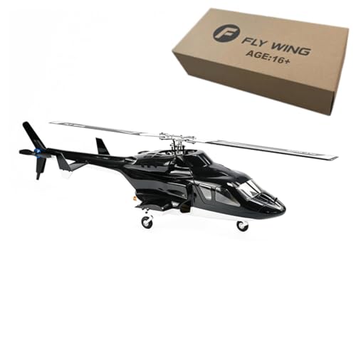 WYFTOY FW450L Airwolf 450-Klasse V3 RC Hubschrauber mit GPS-Positionierung, 2.4G 6CH Militärhubschrauber Modell, Dual Bürstenlose Motoren, Unterstützung 3D Kunstflug, Geeignet für Fortgeschrittene von WYFTOY