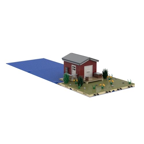 WYFTOY MOC-189550 Mini Pumpenhausmodul 2 für MOC-192611 West Virginia Sägewerk Bausatz (549 Teile/kompatibel mit 52 Universal Train) von WYFTOY