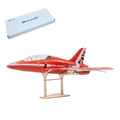WYFTOY RC Red Arrow F-15, 2.4G 3CH RC Jet, Hochgeschwindigkeits-Lüfter-Kämpfer mit leistungsstarkem Motor EPP, Schaumstoffkonstruktion, Geschenk für Anfänger und Profis (Kit Einzelversion) von WYFTOY