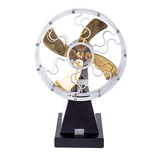 WYFTOY Thermischer Ofenventilator, Vintage-Stirlingmotor, Physik-Wissenschafts-Experimentierwerkzeug, exquisites Aussehen, gute Wahl für Experimentier-Enthusiasten von WYFTOY