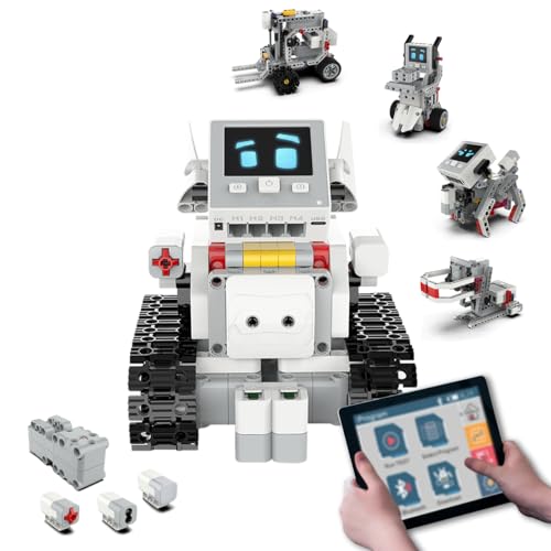 WYFTOY ZMROBO Roboter,WiseKit Programmierbares Roboterset,Lernwerkzeug für Scratch 3.0,Python und C-Programmierung,enthält Sensoren,und M6RCU-Controller,STEM-Bildungsbausteine für Anfänger WYFTOY ZMROBO Roboter,WiseKit Programmierbares Roboterset,Lernwerkzeug für Scratch 3.0,Python und C-Programmierung,enthält Sensoren,und M6RCU-Controller,STEM-Bildungsbausteine für Anfänger von WYFTOY