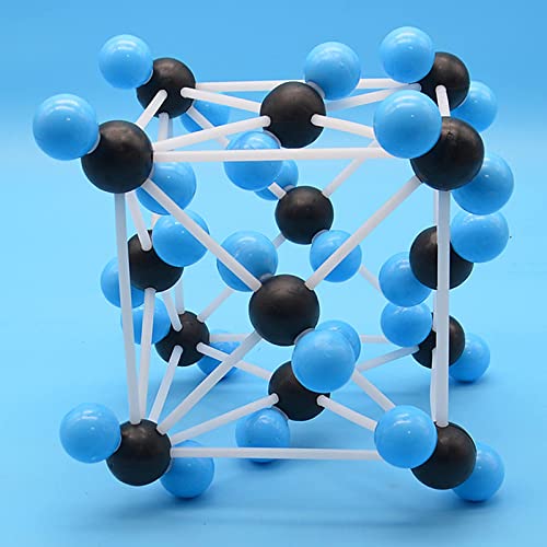 Kohlendioxid-Kristall-Molekularstrukturmodell – Kohlendioxid-Kristallstruktur-Modell – Ausrüstung Für Chemische Experimente – Wird In Lehrmitteln Der Mittelschule Verwendet von WYMDL