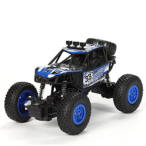 WYMYY Ferngesteuertes Auto, 2,4 GHz, Ferngesteuerter LKW, Legierung, Gelände-Kletterfahrzeug, Allradantrieb, treibende Autos und Stoßdämpfer, Hobby-Spielzeug, Geschenk für Jungen und Mäd von WYMYY