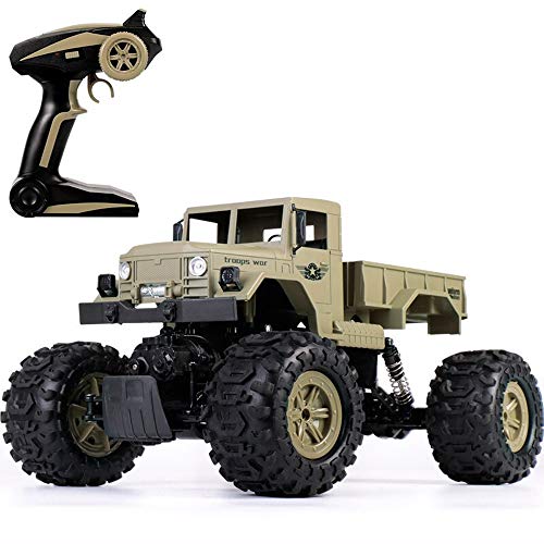WYMYY Ferngesteuertes Auto 1:12 2,4 G 4WD Off-Road RTR RC Militärautos Amphibienwasserdichter Raupenketten-Schneeberg-Militärtransporter Elektrisches Schneefelsen-Crawler-Spielzeug für ( WYMYY Ferngesteuertes Auto 1:12 2,4 G 4WD Off-Road RTR RC Militärautos Amphibienwasserdichter Raupenketten-Schneeberg-Militärtransporter Elektrisches Schneefelsen-Crawler-Spielzeug für ( von WYMYY