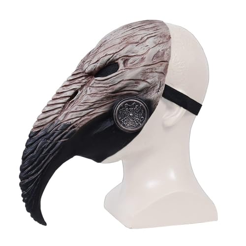 WYQSX Pest Doktor Vogelmaske Mittelalter Steampunk Schnabelmaske Halloween Maske, Unisex, Cosplay für Erwachsene Halloween Party Fasching Christmas WYQSX Pest Doktor Vogelmaske Mittelalter Steampunk Schnabelmaske Halloween Maske, Unisex, Cosplay für Erwachsene Halloween Party Fasching Christmas von WYQSX