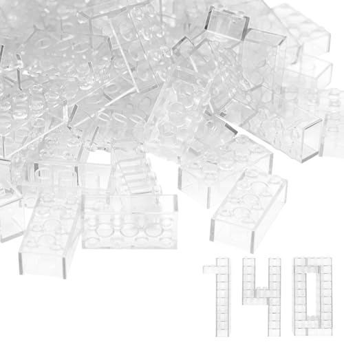 WYSWYG 140 Building Blocks Set - 2 x 4 Classic Bricks, Compatible with Top Brands, Colourful, for Children & MOC Lovers - Transparent WYSWYG 140 Building Blocks Set - 2 x 4 Classic Bricks, Compatible with Top Brands, Colourful, for Children & MOC Lovers - Transparent von WYSWYG